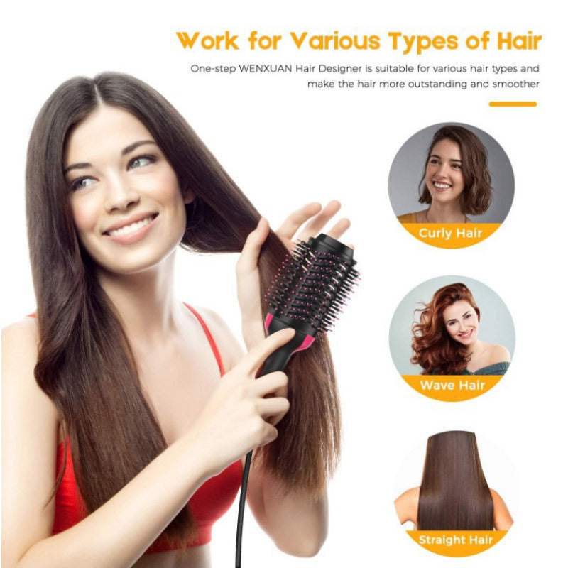 3-in-1 Haartrockner, Glätteisen & Lockenbürste