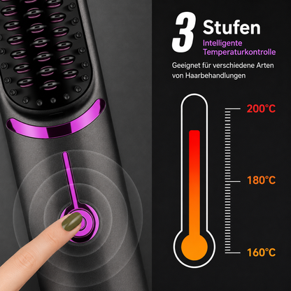 Kabellose Haarbürste