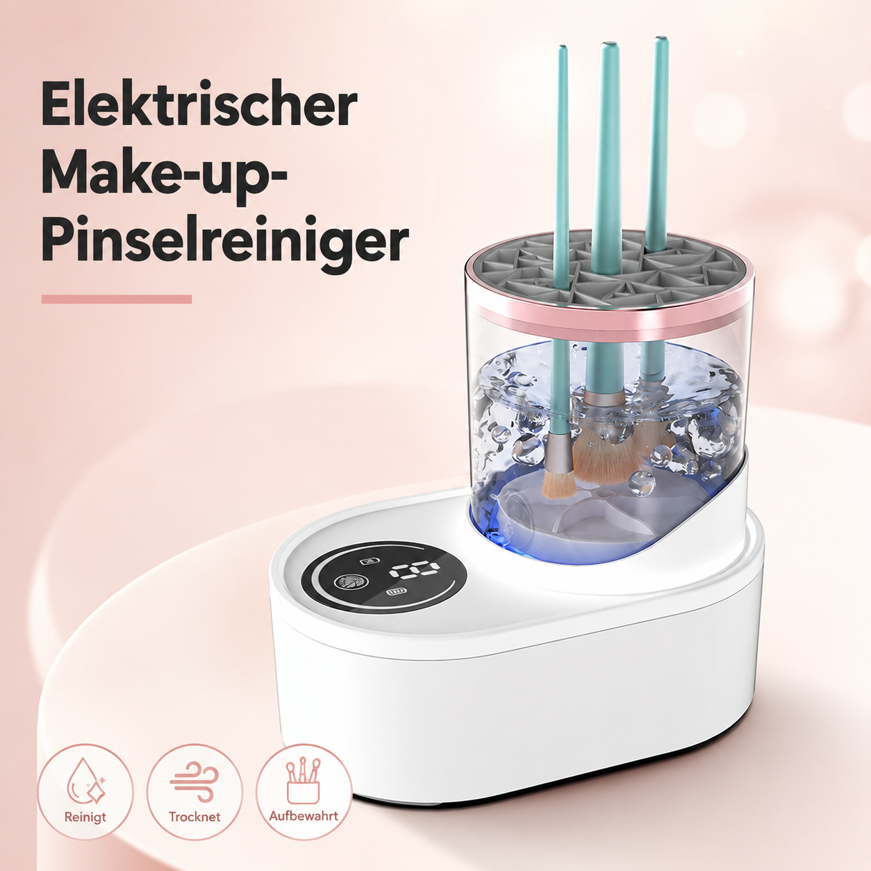 Elektrischer Make-up-Pinselreiniger