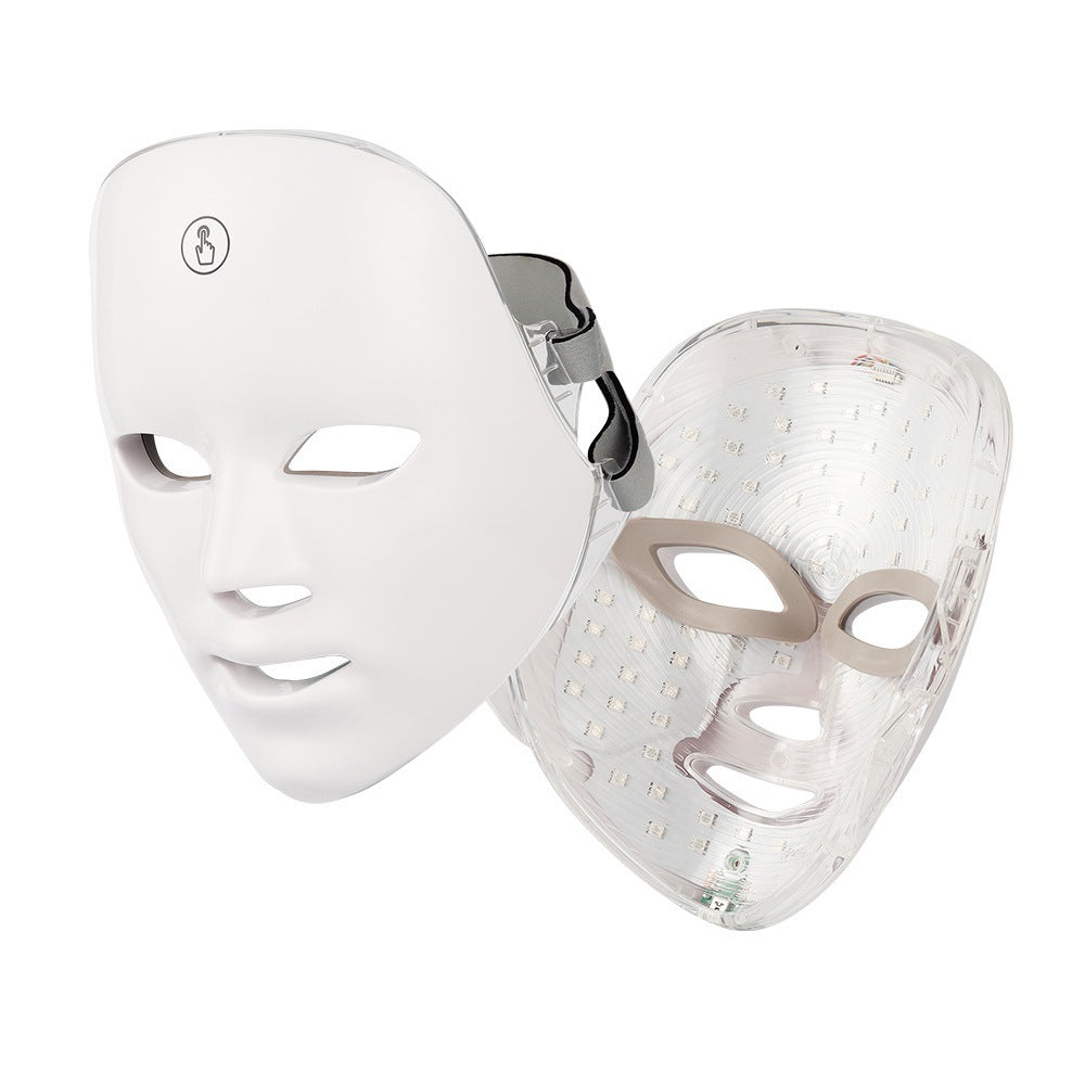Bunte Gesichtsmaske zur Hautverjüngung
