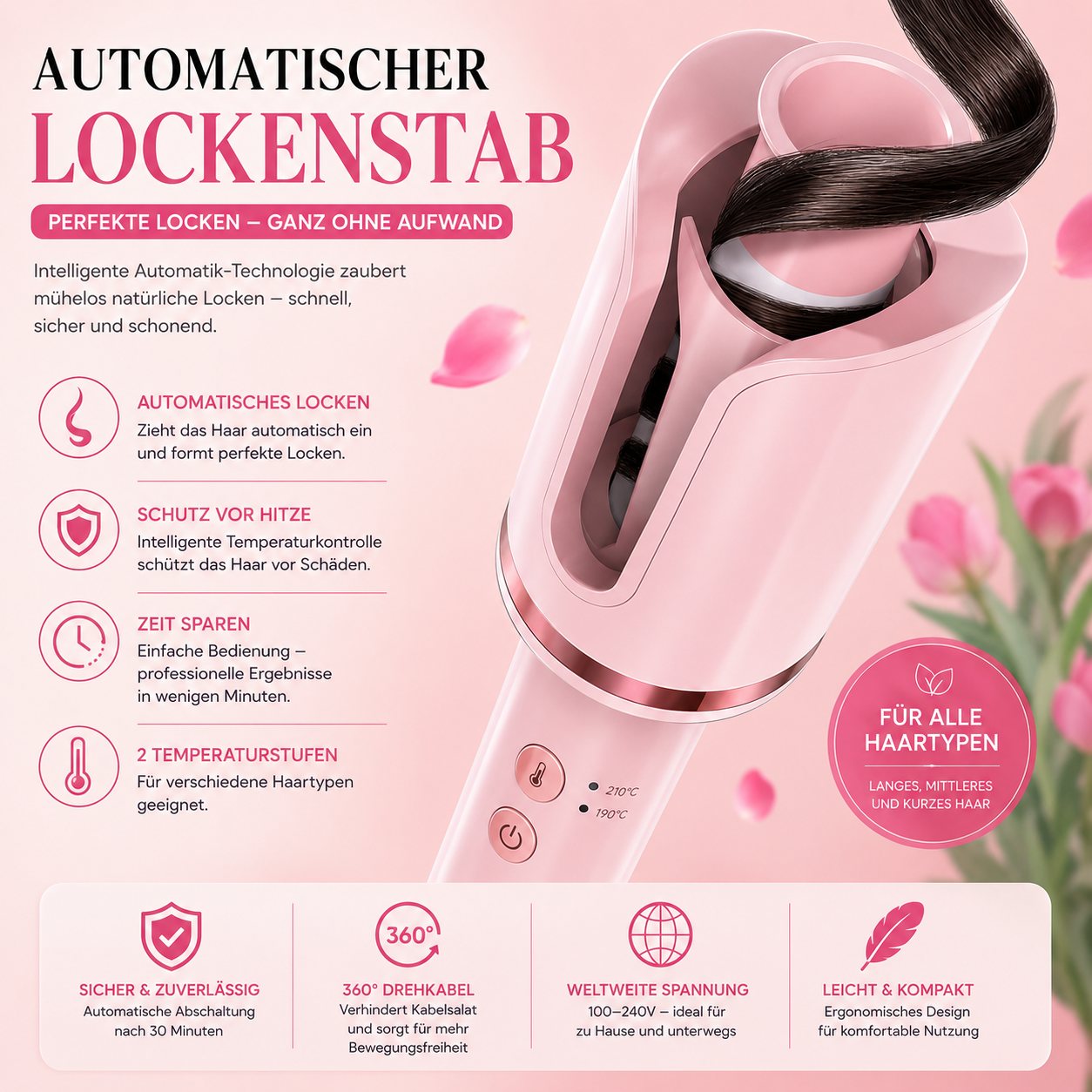 Automatischer Lockenstab