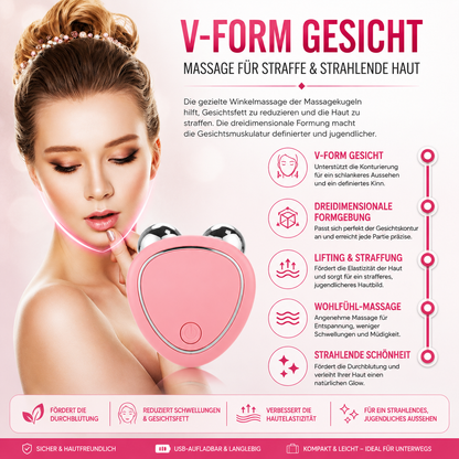 Gesichtsroller mit Mikrostromfunktion