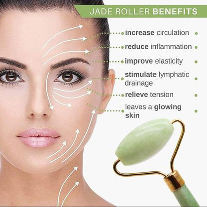 Jade-Gesichtsmassageroller