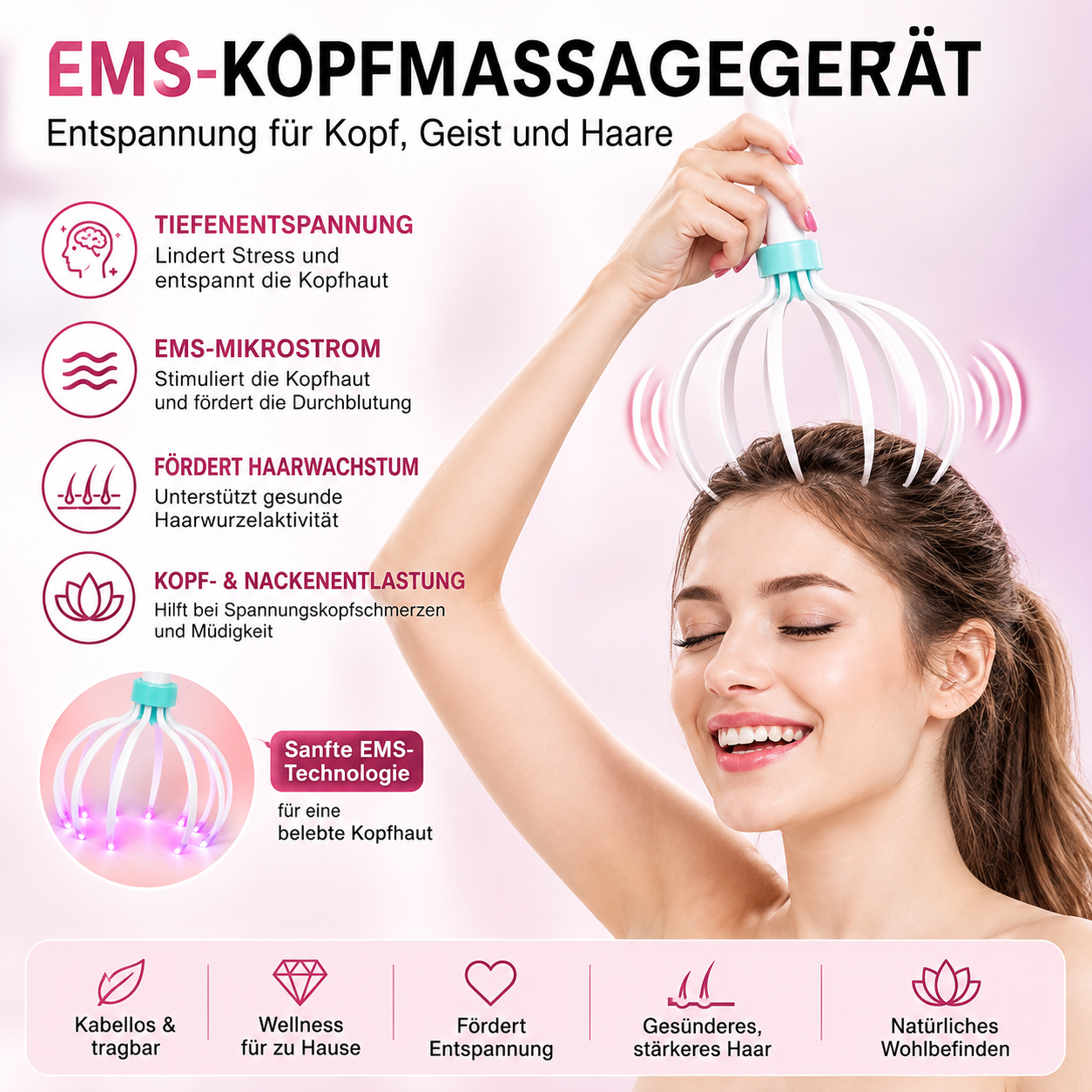 Kopfhaut Massagegerä