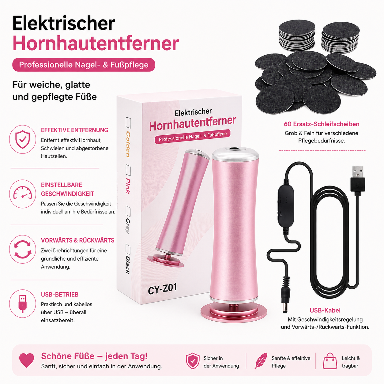 elektrische Fußpfleg