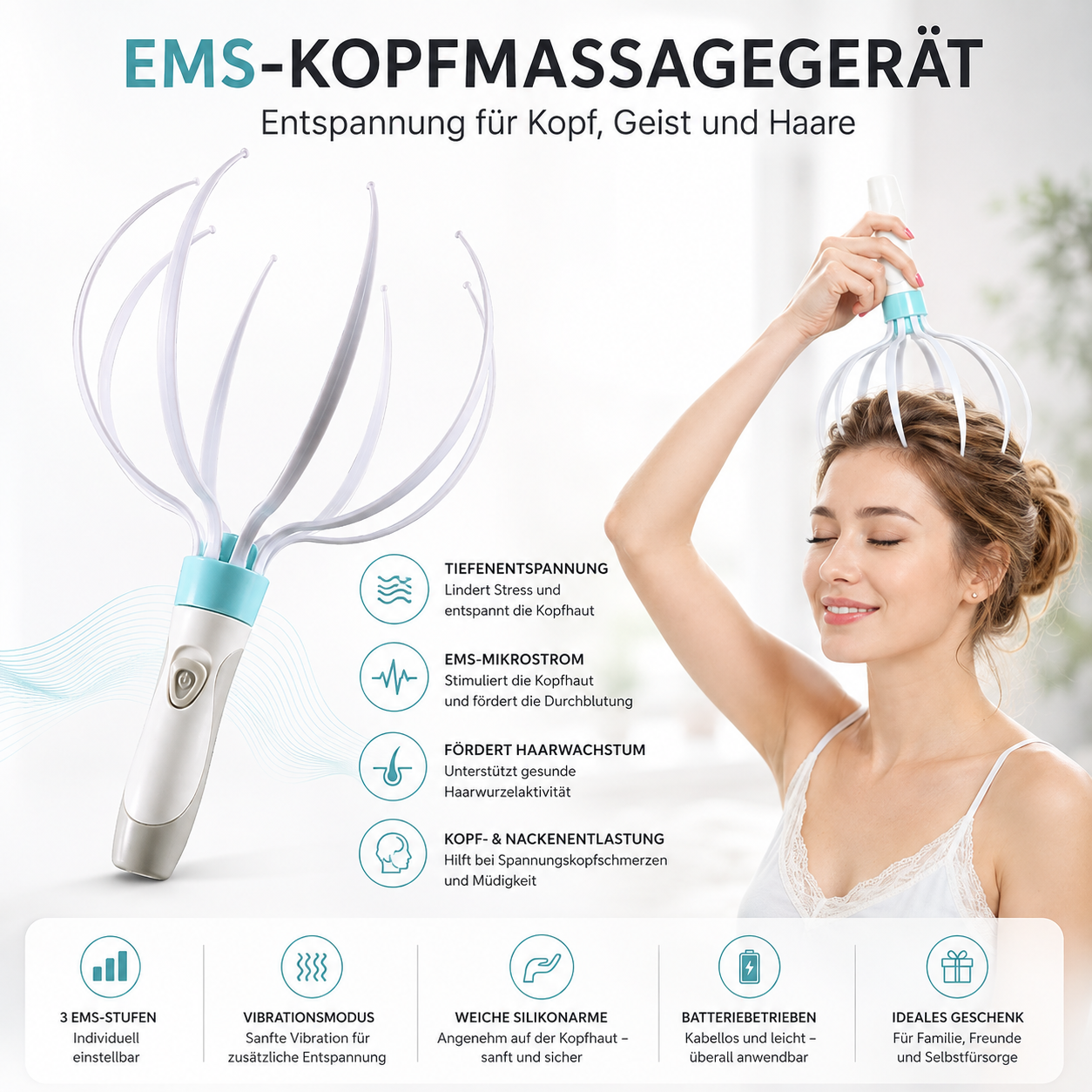 Kopfhaut Massage