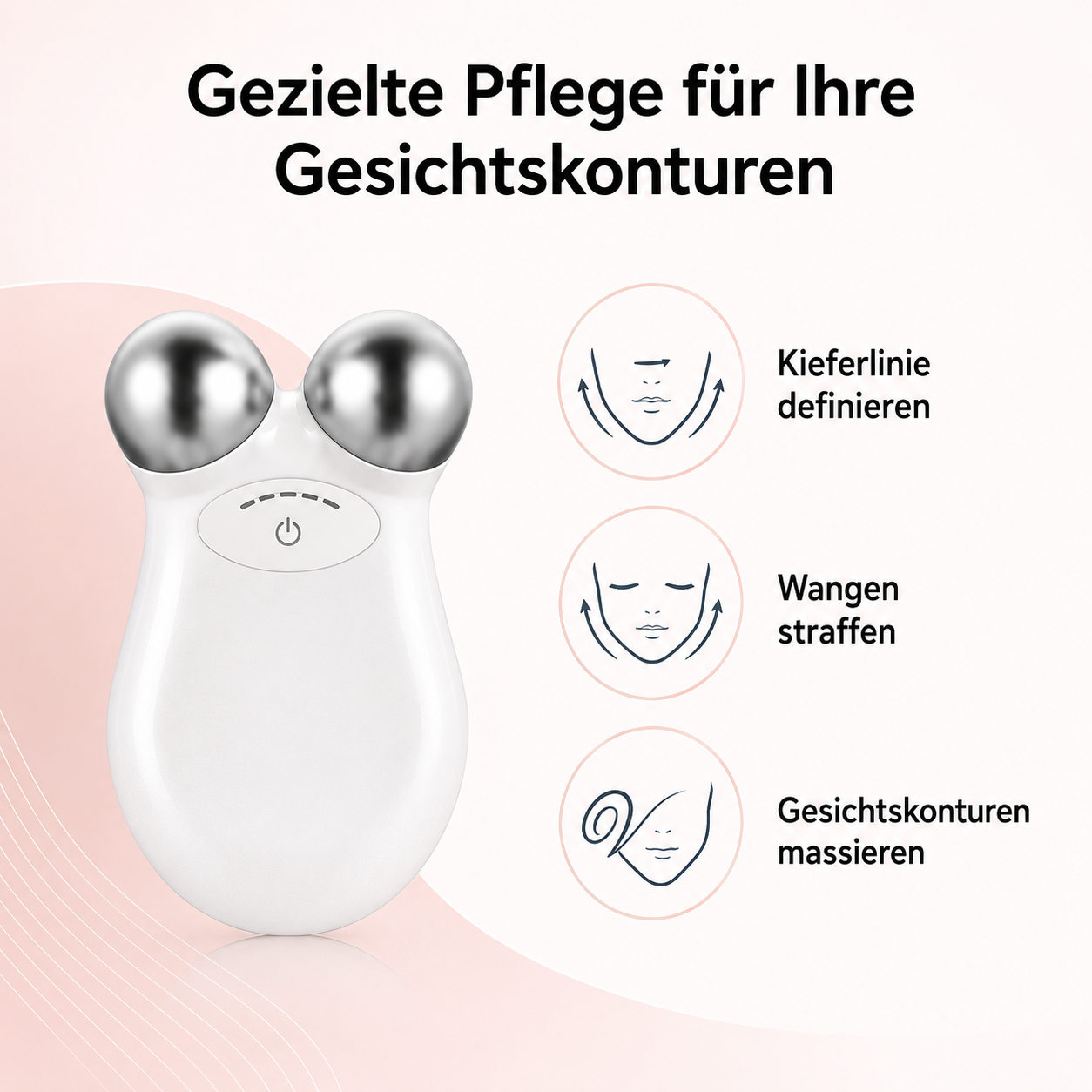 Mikrostrom Gesichtslifting & Straffungsgerät