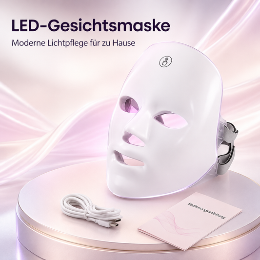 Bunte Gesichtsmaske zur Hautverjüngung