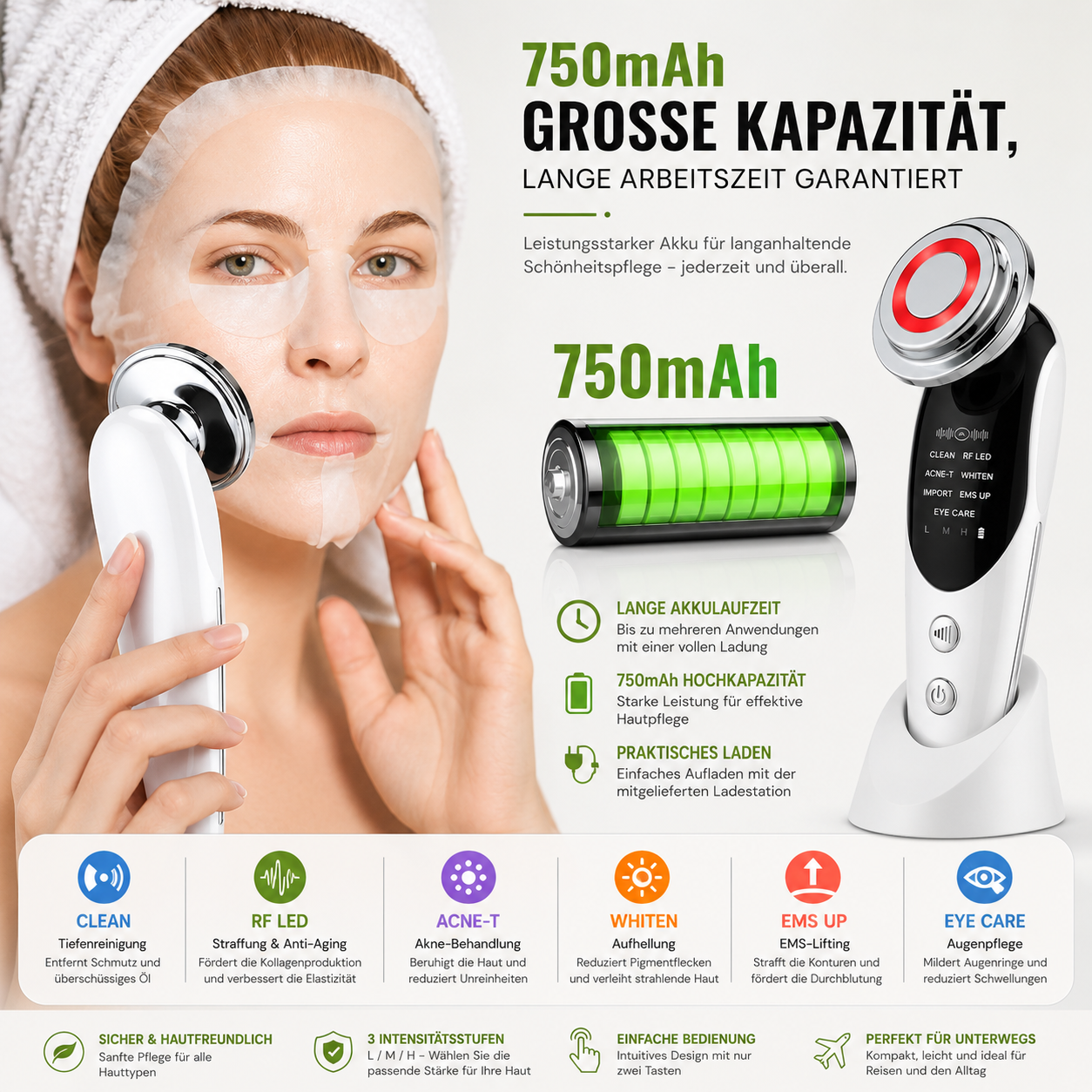7-in-1-Gesichtsmassagegerät